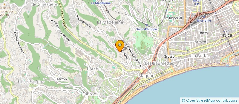 localisation de l'entreprise MADAME CECILE NASSIET à NICE