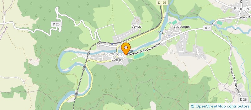 localisation de l'entreprise MADAME CECILE NAVANT à LAVOUTE-SUR-LOIRE