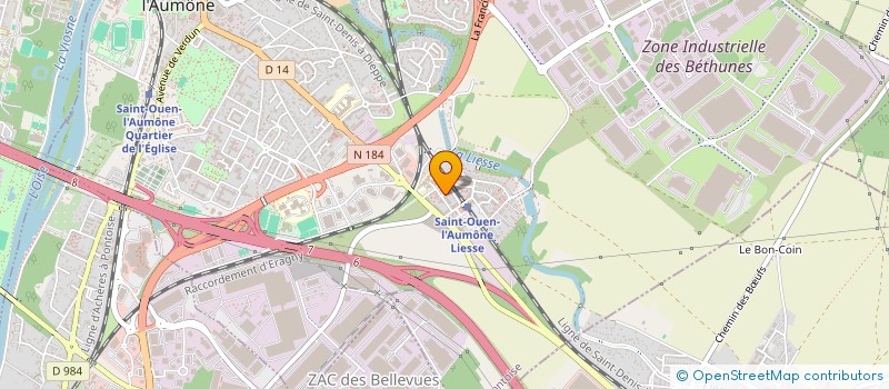 localisation de l'entreprise MADAME CECILE NDONO AKAM à SAINT-OUEN-L'AUMONE