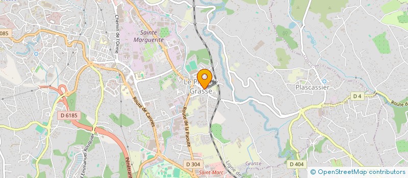 localisation de l'entreprise MADAME CECILE NEAU à GRASSE