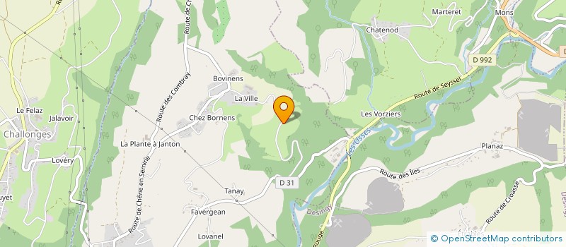 localisation de l'entreprise MADAME CECILE NEE  USINENS