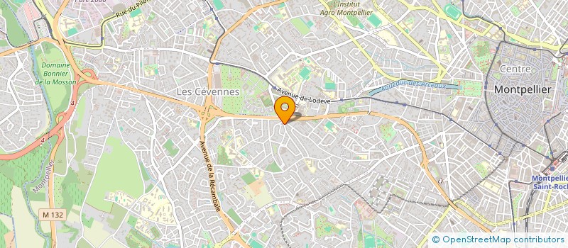 localisation de l'entreprise MADAME CECILE NICOLAS à MONTPELLIER
