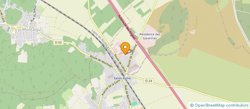 localisation de l'entreprise MADAME CECILE NIEDZIELSKI à SAINT-ERME-OUTRE-ET-RAMECOURT