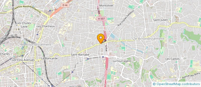 localisation de l'entreprise MADAME CECILE NIGOGHOSSIAN à MARSEILLE