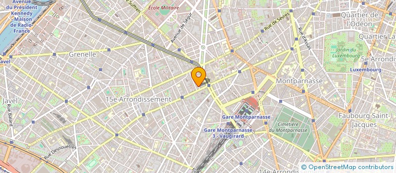 localisation de l'entreprise MADAME CECILE NOCERINO  PARIS 15