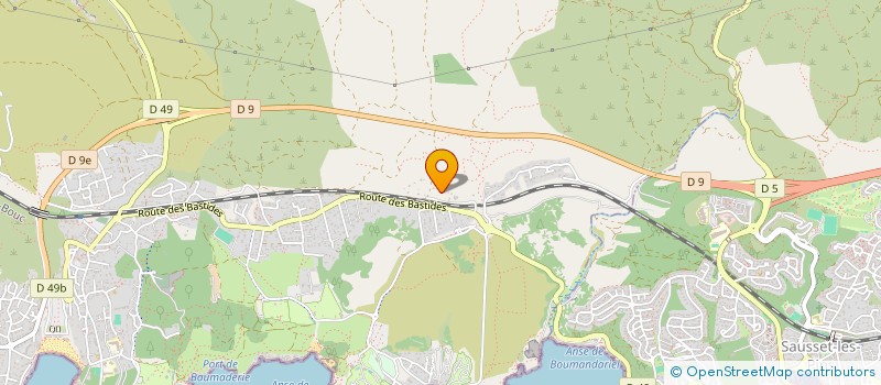 localisation de l'entreprise MADAME CECILE NOCQUET  MARTIGUES