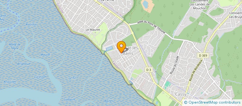 localisation de l'entreprise MADAME CECILE NOEL  LANTON