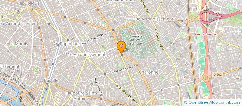 localisation de l'entreprise MADAME CECILE NOGUES  PARIS