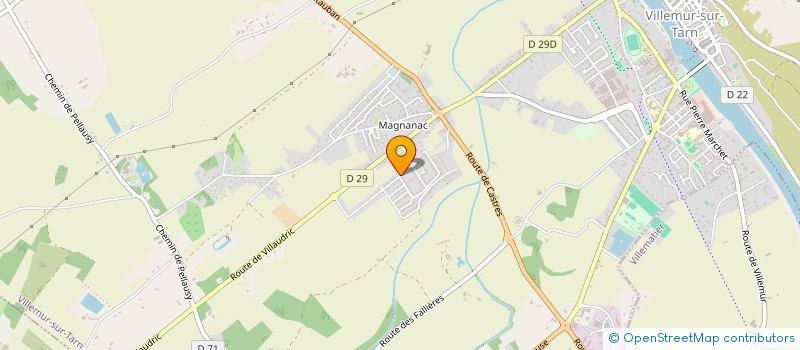 localisation de l'entreprise MADAME CECILE NOPPE  VILLEMUR-SUR-TARN