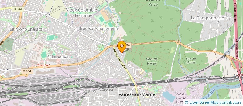localisation de l'entreprise MADAME CECILE NOYON à VAIRES-SUR-MARNE