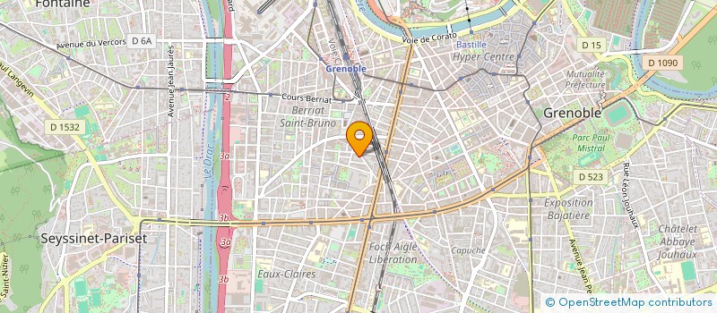 localisation de l'entreprise MADAME CECILE ORTTNER à GRENOBLE