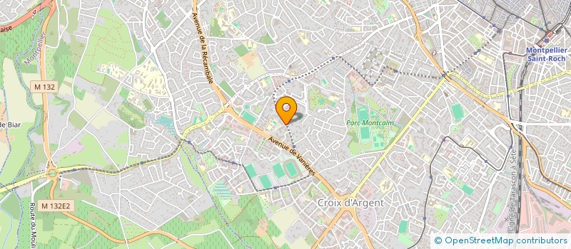 localisation de l'entreprise MADAME CECILE OSTARD  MONTPELLIER