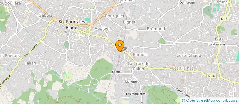 localisation de l'entreprise MADAME CECILE OUMANSOUR à SIX-FOURS-LES-PLAGES