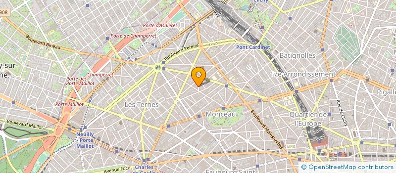 localisation de l'entreprise MADAME CECILE PADOVANI  PARIS