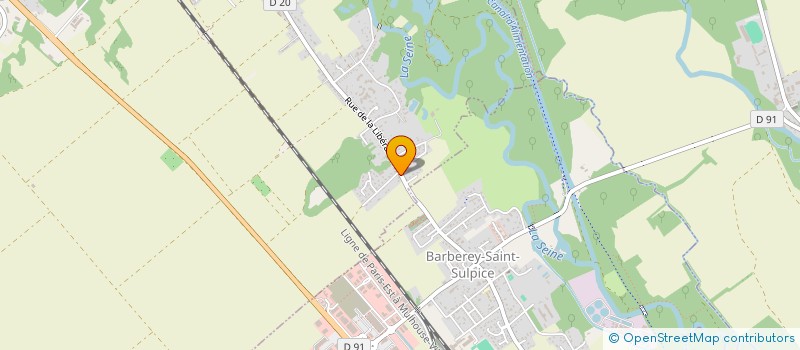 localisation de l'entreprise MADAME CECILE PAISANT  SAINT-LYE