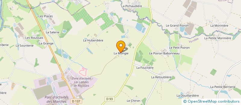 localisation de l'entreprise MADAME CECILE PAPIN à MONTAIGU-VENDEE