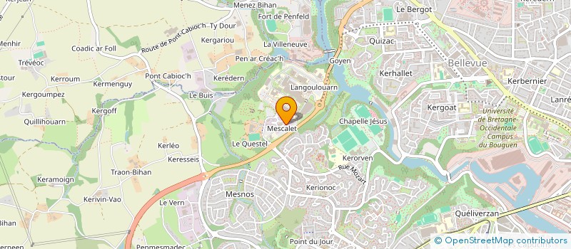 localisation de l'entreprise MADAME CECILE PARAT à BREST
