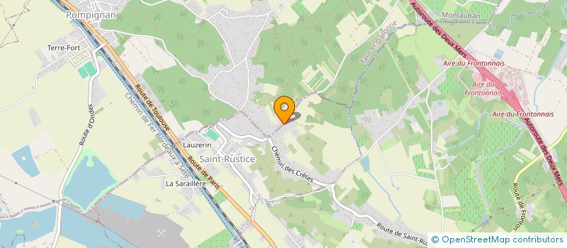 localisation de l'entreprise MADAME CECILE PARIENTE  POMPIGNAN