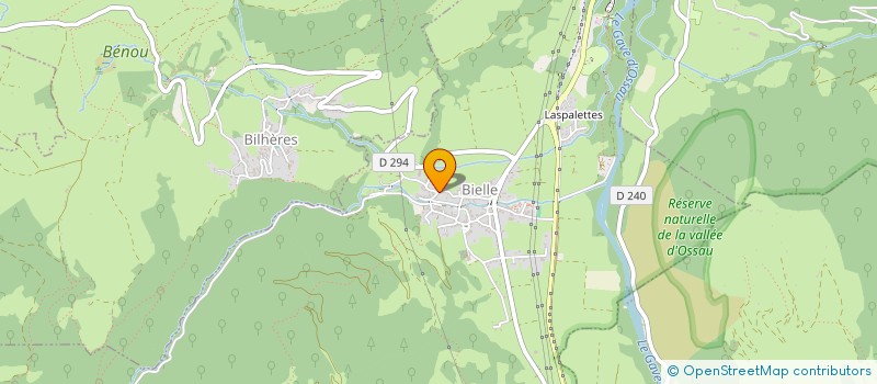 localisation de l'entreprise MADAME CECILE PARIS  BIELLE