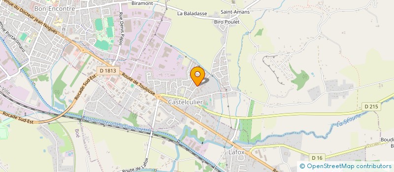 localisation de l'entreprise MADAME CECILE PARROT  AGEN