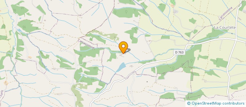 localisation de l'entreprise MADAME CECILE PASCAL  BELVEZE DU RAZES