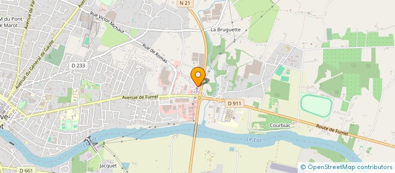 localisation de l'entreprise MADAME CECILE PASTOR  VILLENEUVE-SUR-LOT