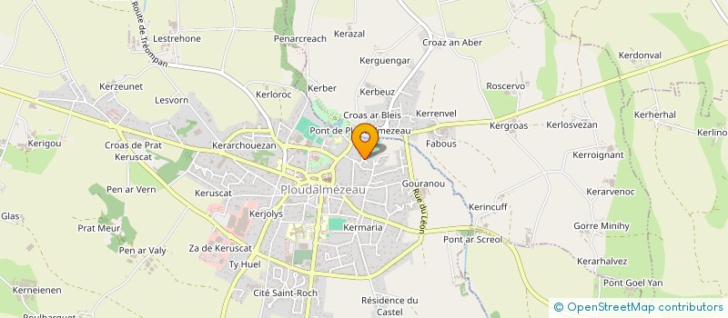 localisation de l'entreprise MADAME CECILE PAUL  PLOUDALMEZEAU