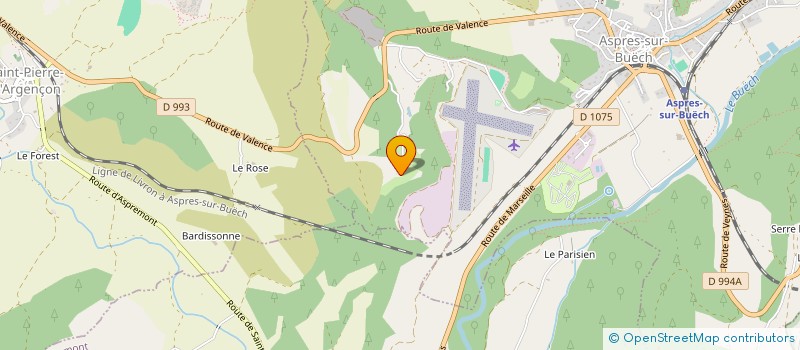 localisation de l'entreprise MADAME CECILE PAYERAS à ASPRES-SUR-BUECH