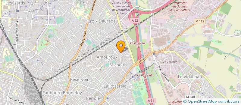 localisation de l'entreprise MADAME CECILE PEGUIN à TOULOUSE