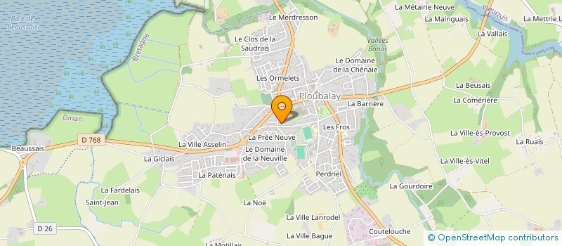 localisation de l'entreprise MADAME CECILE PERIER à BEAUSSAIS-SUR-MER