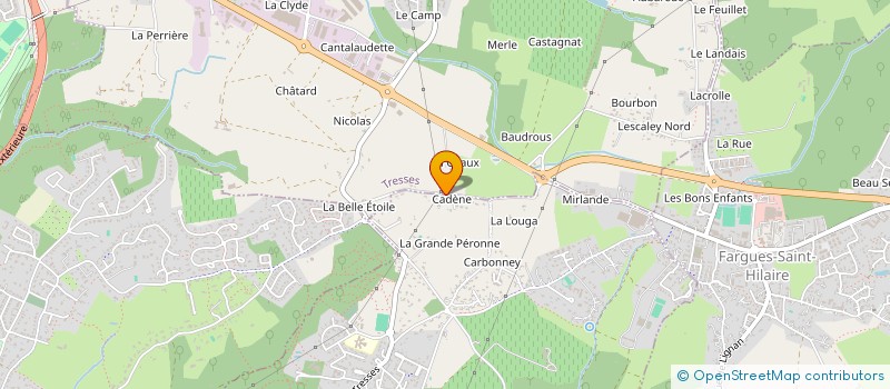 localisation de l'entreprise MADAME CECILE PERRIER à LATRESNE