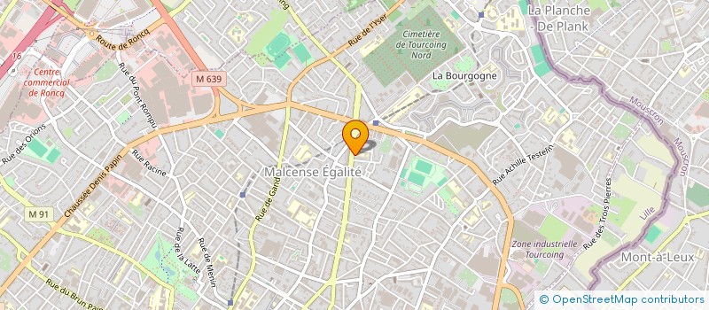 localisation de l'entreprise MADAME CECILE PERUS à TOURCOING