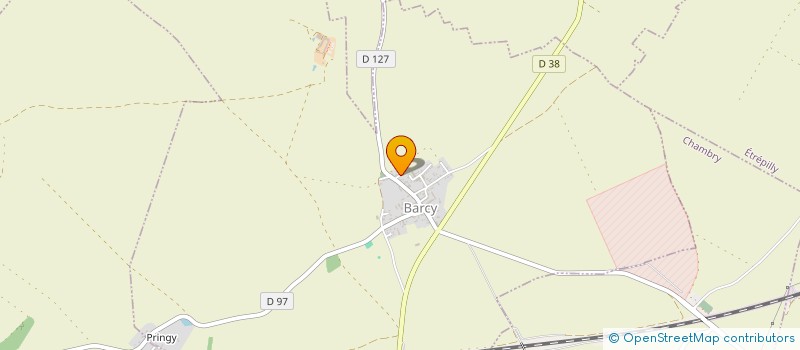 localisation de l'entreprise MADAME CECILE PETIT  BARCY