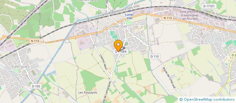 localisation de l'entreprise MADAME CECILE PHAN VAN HUON  LUNEL-VIEL