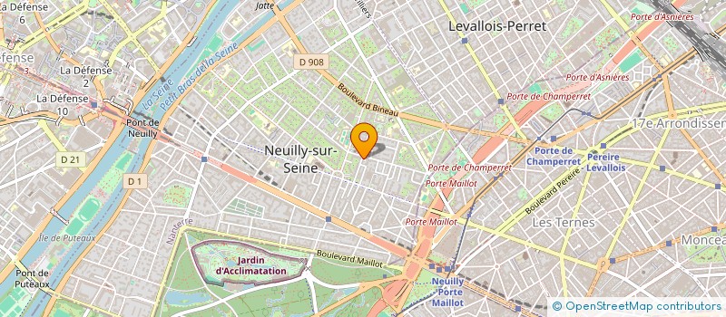 localisation de l'entreprise MADAME CECILE PHILIPPON à NEUILLY-SUR-SEINE