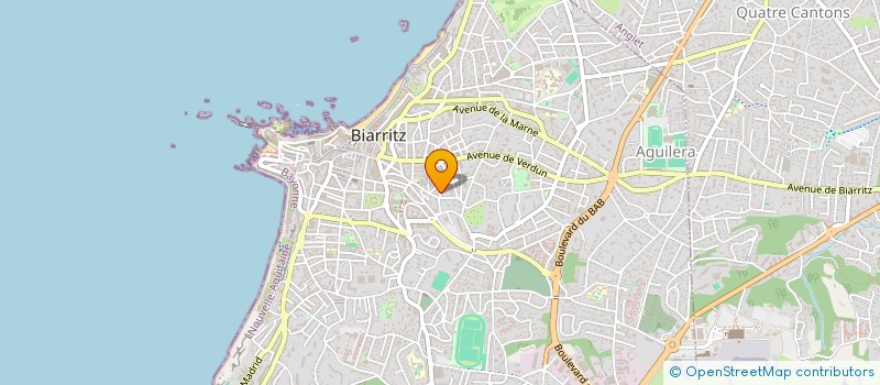 localisation de l'entreprise MADAME CECILE PIC  BIARRITZ