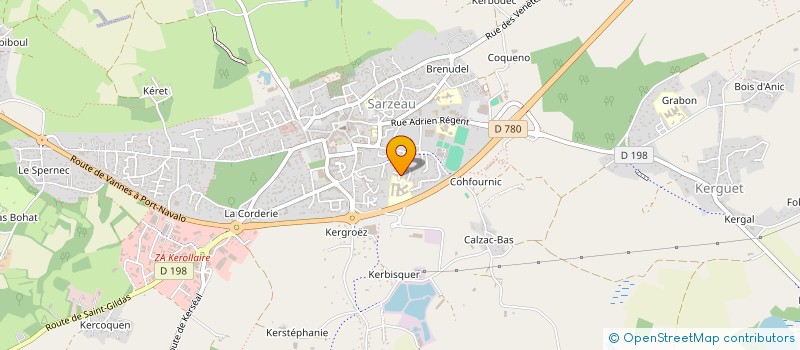 localisation de l'entreprise MADAME CECILE PICOT  SARZEAU