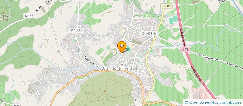 localisation de l'entreprise MADAME CECILE PIEQUET à CLERMONT-L'HERAULT