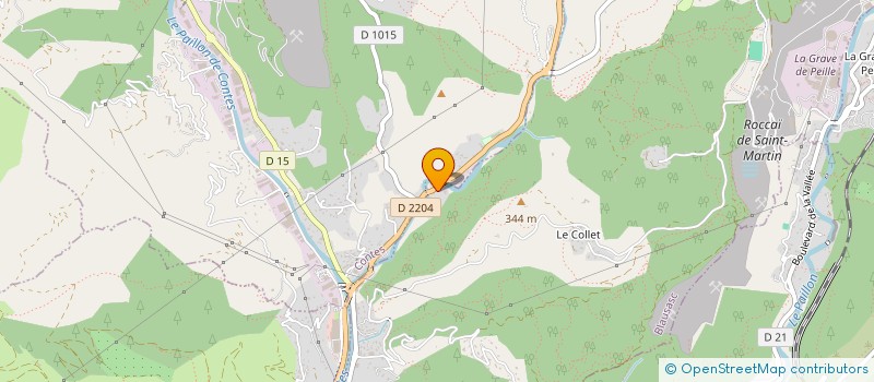 localisation de l'entreprise MADAME CECILE PILEIRE  BLAUSASC