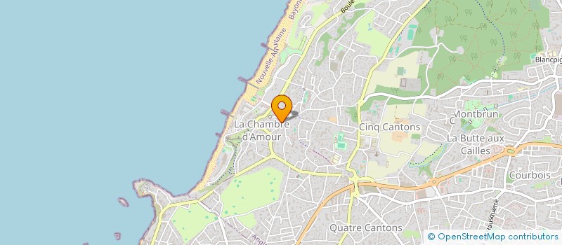 localisation de l'entreprise MADAME CECILE PILON  ANGLET