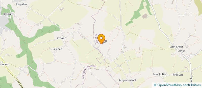 localisation de l'entreprise MADAME CECILE PINSART  GUIMAEC