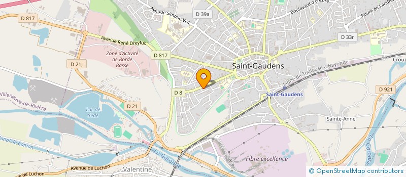localisation de l'entreprise MADAME CECILE PLA-BERART à SAINT-GAUDENS