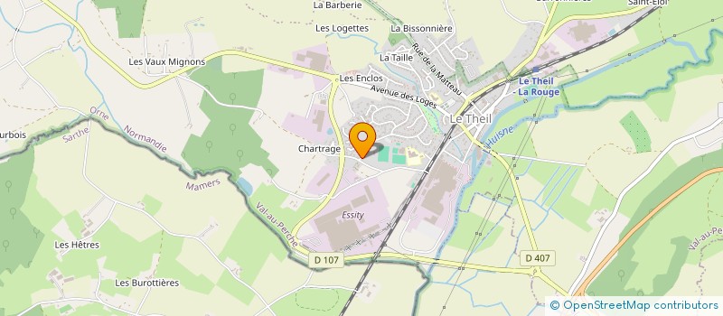 localisation de l'entreprise MADAME CECILE PLESSIS à VAL-AU-PERCHE
