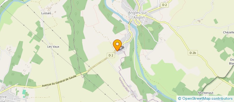 localisation de l'entreprise MADAME CECILE POIRIER  SAINT-PIERRE-DE-MAILLE