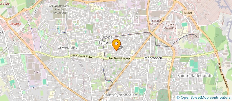 localisation de l'entreprise MADAME CECILE POIRIER  TOURS