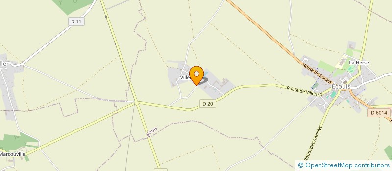 localisation de l'entreprise MADAME CECILE POLLET  ECOUIS