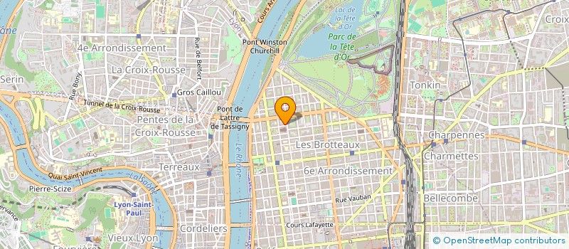 localisation de l'entreprise MADAME CECILE PONS  LYON