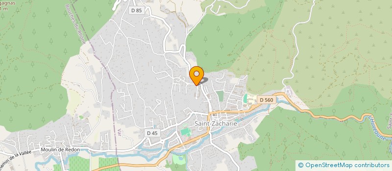 localisation de l'entreprise MADAME CECILE PORTAL  SAINT-ZACHARIE