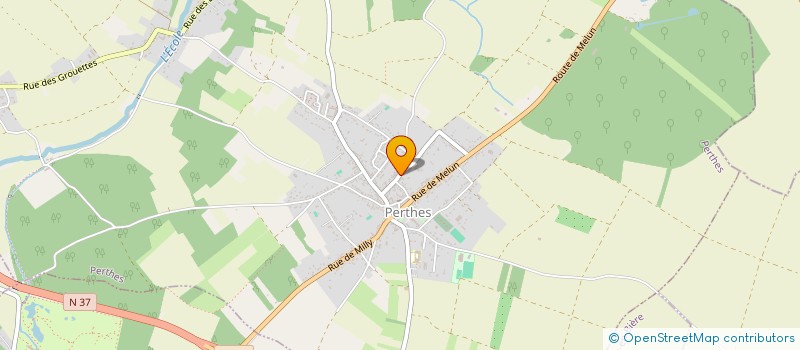 localisation de l'entreprise MADAME CECILE PORTE à PERTHES
