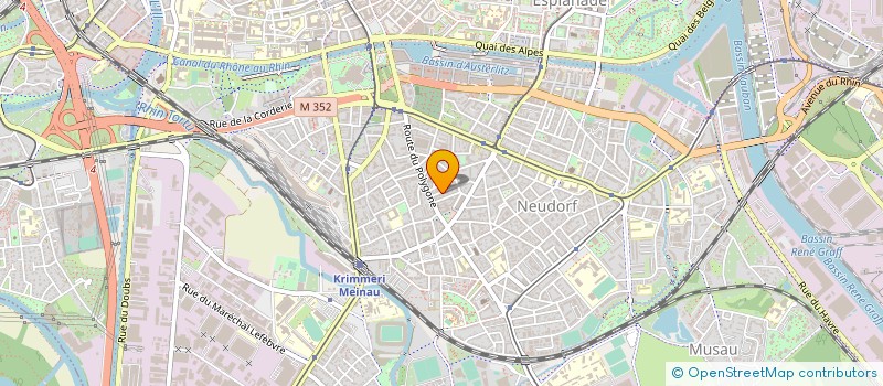 localisation de l'entreprise MADAME CECILE POUILLARD à STRASBOURG